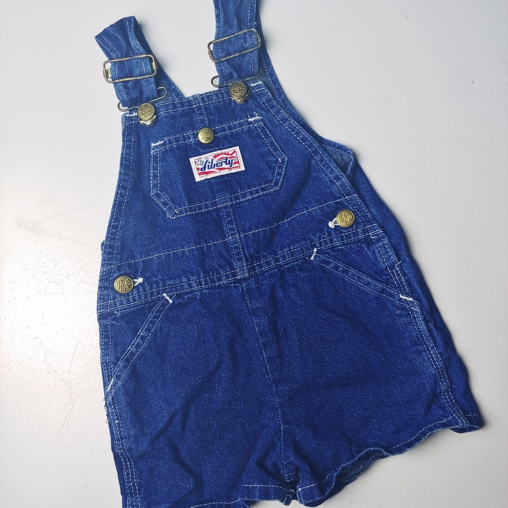 Liberty vintage 80s 90s denim overalls